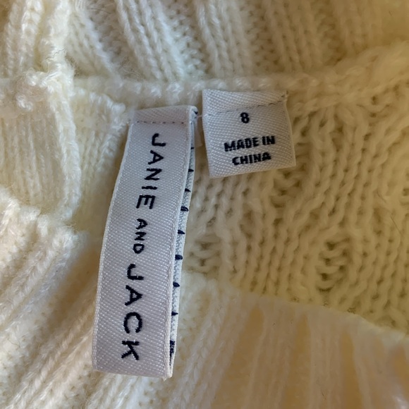 Girls Janie and Jack sweater size 8 - Picture 3 of 3